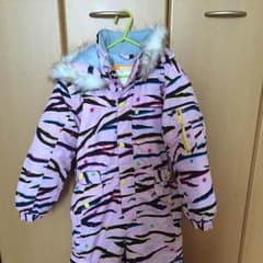 女の子１２０  スノーウェア手袋付きのサムネイル