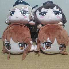 ガールズ＆パンツァー メガジャンボ寝そべりぬいぐるみ 4体セット