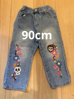 ディズニー リメンバーミー デニムパンツ バースデイ futafuta 90cmのサムネイル