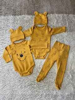 【AkimamaY様専用♡】ディズニー くまのプーさん セットアップ 5点セットのサムネイル