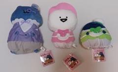 お文具さんといっしょ　パステルおめかしぬいぐるみ　3体セット