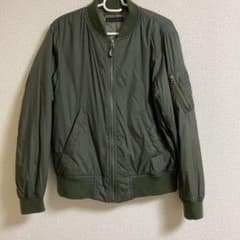 ユニクロ UNIQLO MA-1 ブルゾン カーキ Sサイズのサムネイル