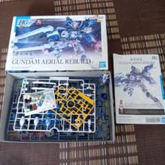 ガンプラ　HG1/144 ガンダムエアリアル　ガンダム水星の魔女　一部作成済み
