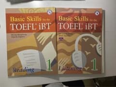 TOEFL テキスト2冊セットのサムネイル