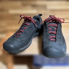 【美品】KEEN JASPER/キーン　ジャスパー　スニーカー ブラックのサムネイル