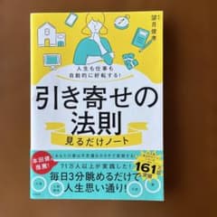 人生も仕事も自動的に好転する! 引き寄せの法則見るだけノートのサムネイル