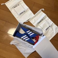 新品限定ドイツ製！アディダスベルリン24レザー27.5cm/Germanyブルー 新品限定ドイツ製！アディダスベルリン24レザー27.5cm/Germanyブルー