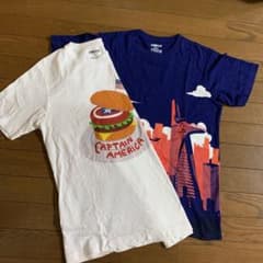 中古　ユニクロ　マーベル　Tシャツ　Mサイズのサムネイル