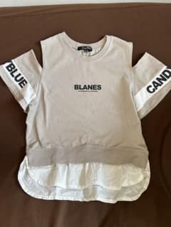 BLANES カットアウトスリーブ Tシャツ 150のサムネイル
