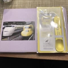 ドクターイエロー　アイスクリームスプーンとカードのサムネイル