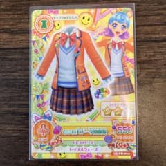 アイカツ アイカツカード なにわ天下一学園制服 堂島ニーナ 制服