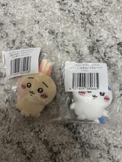 【ちいかわ】ちいかわ•ハチワレだらけくじ E賞 全身ぬいぐるみバッジのサムネイル