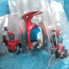 仮面ライダーカブト パワーナックル・HGレジェンド・まちぼうけ3点セットのサムネイル