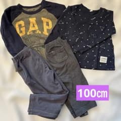 100㎝まとめ売り！！　GAP 長袖シャツなど4点セット
