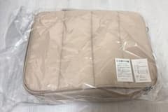 未使用】calinマザーズポーチバック_限定色ラテ - メルカリ