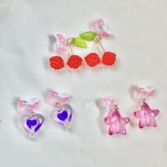 キッズイヤリング3点セットのサムネイル