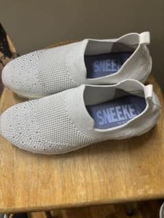 SNEEKEE グレー スリッポン