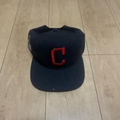 47 Cロゴ刺繍 ベースボールキャップ 黒 - メルカリ