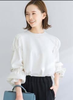 ROSSO 別注 BLANC ボリュームギャザースリーブ ブラウス はれこ - メルカリ