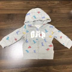 baby GAP パーカー　恐竜柄　80cmのサムネイル