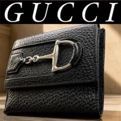archive GUCCI hustler bit leather wallet - メルカリ