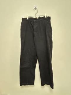 COMOLI 25SS デニムオーバーパンツ B01-03002 黒 - メルカリ