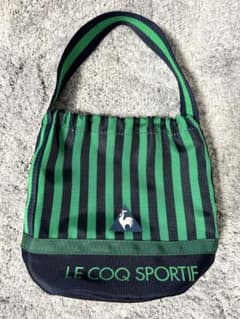 LE COQ SPORTIF ストライプ 巾着 トートバッグのサムネイル