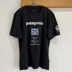 非売品 パタゴニアpatagonia信越五岳 キャプリーンTシャツ M ブラック