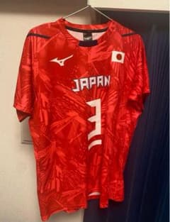 ミズノ バレーボール女子日本代表 古賀紗理那　ユニフォーム Tシャツ ミズノ バレーボール女子日本代表 古賀紗理那 ユニフォーム Tシャツ