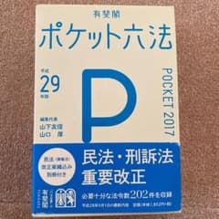 ポケット六法 平成29年版のサムネイル