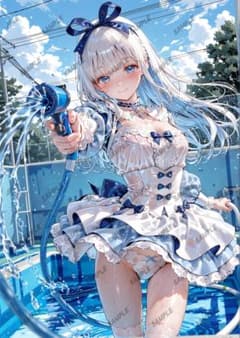 AT82 オリジナルイラスト 高画質 光沢写真用紙 A4ポスター - メルカリ