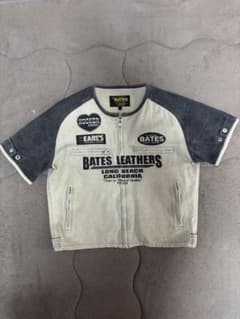 BATES LEATHERS 半袖ジャケット Lサイズ - メルカリ