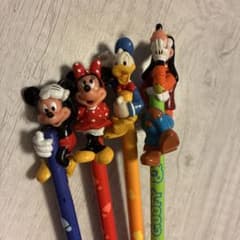 Disney character figure pencils (set of 4)