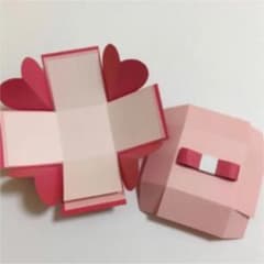 「レッド系」プレゼントボックス ミニ♡のサムネイル