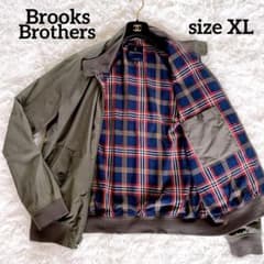 ブルックスブラザーズ ブルゾン スイングトップ ハリントン ジャケット g9 美品】ブルックスブラザーズ/撥水ハリントンジャケット/G9