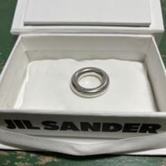 JIL SANDER シルバーリング 箱付き