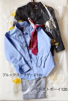 最終値下EAST BOY スーツ　シャツ　ブルックス　コムサ　七五三　753のサムネイル
