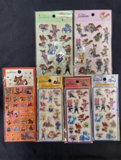 Disney ズートピア シール 6点セットのサムネイル