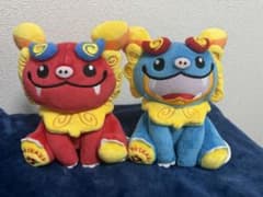 OKINAWA シーサー ぬいぐるみ 2体セットのサムネイル