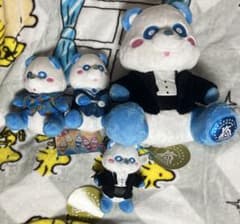 AAA 與真司郎 에~판다 봉제인형 4체 세트 정리 상품