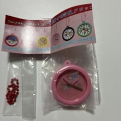 サンリオ レトロ壁掛け時計風クリップキーホルダー リトルツインスターズのサムネイル