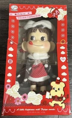 未使用】不二家ペコちゃん人形 2010年Winter Collection - メルカリ