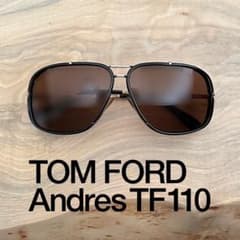 中古品】TOM FORD ティアドロップ サングラス Andres TF110 - メルカリ