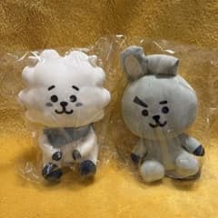 BT21 데님 인형 RJ, COOKY 2 점 세트