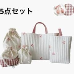 入園 入学 5点セット レッスンバッグ 女の子 保育園 チェリー
