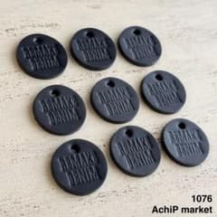 1076 革タグ レザータグ 丸タグ 『REMAKE DENIM』 9個セット - メルカリ