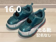 光る靴 新幹線E5系はやぶさ16.0cmのサムネイル