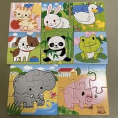 公文　幼児向け 動物ジグソーパズルのサムネイル