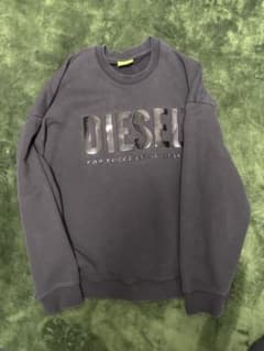 い*た様 DIESEL ディーゼル ブラック トレーナー スウェット - メルカリ