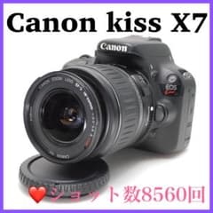 ❤スマホに転送OK♪canon kiss digital☆元箱と説明書付き❤ ❤️スマホ転送OK❤️Canon kiss X7 高性能レンズ付き 軽い 良品